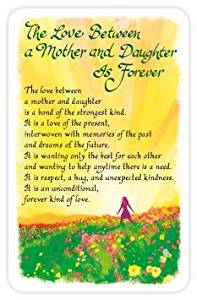 Wallet Card: The Love Between A Mother And Daughter Is Forever - Blue Mountain Arts
